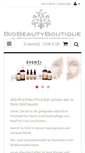 Mobile Screenshot of biobeautyboutique.com